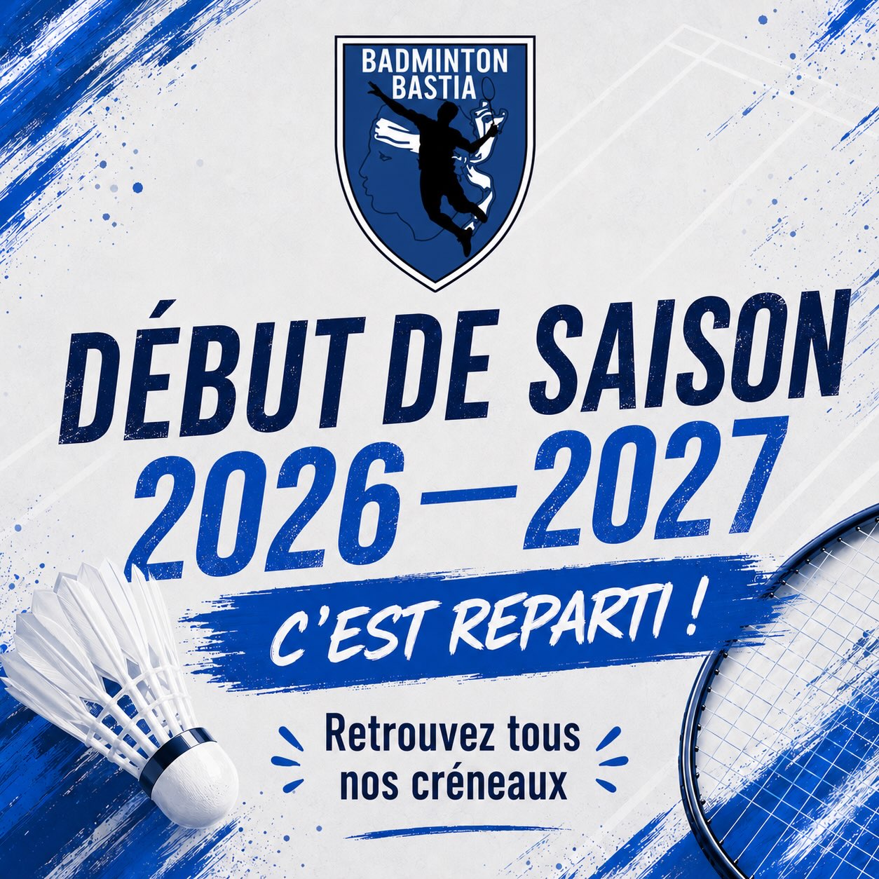 🏸 C'est reparti pour une nouvelle saison ! Que tu…